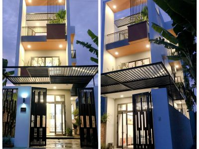 Bàn giao công trình  nhà cô Nở 3 tầng 5mx24m, Hòa Xuân – Đà Nẵng