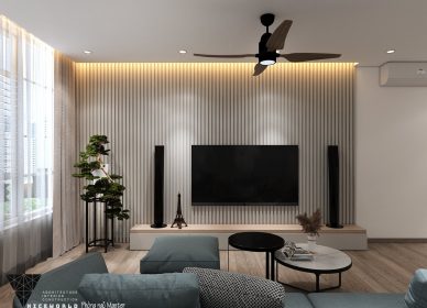 Thiết kế nội thất căn hộ Hoàng Anh Gia Lai – Đà Nẵng – 2 phòng ngủ – 100m2