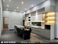 THI CÔNG TỦ BẾP TRỌN GÓI CHO VỢ CHỒNG ANH HƯNG – NICE WORLD